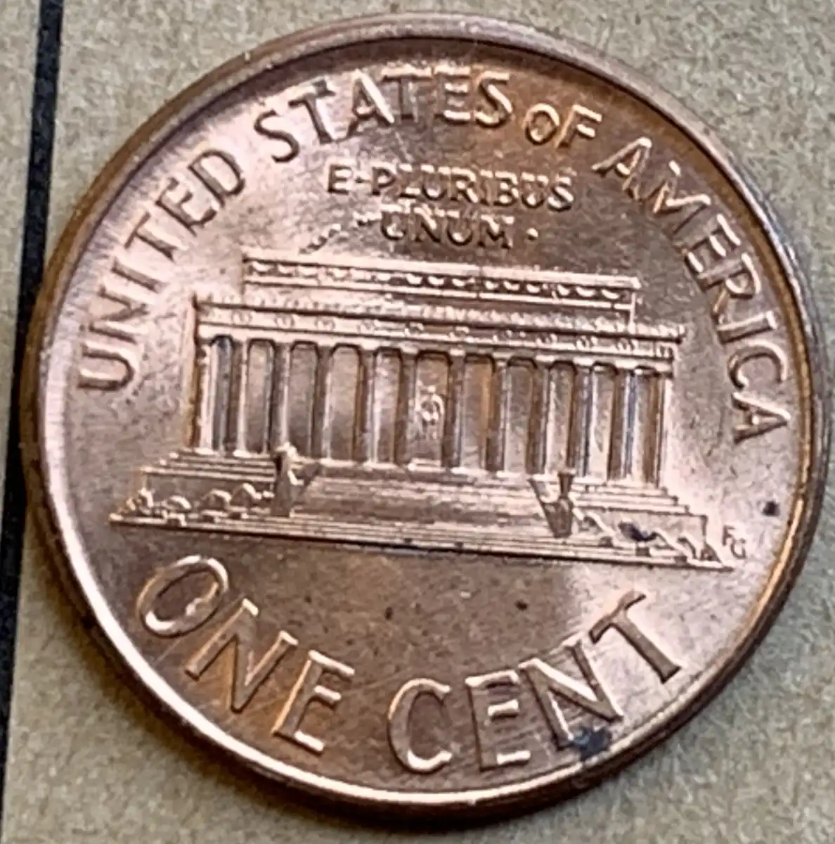 2005---D-Lincoln-Memorial-Center-With-Broadstrike-Coin-#2-Of-3